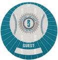Guest pass Round - Green