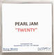 Pearl Jam Twenty
