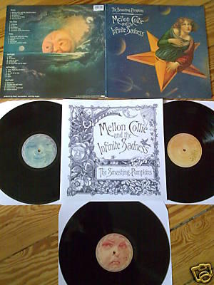 SMASHING PUMPKINS MELLON COLLIE 3 LP NUMBERED